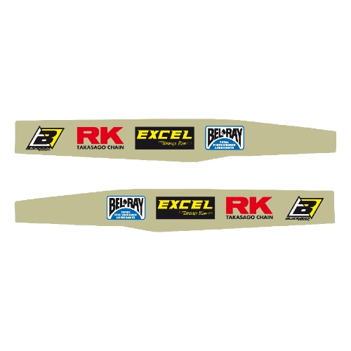 Swingarm decals Husqvarna 125 TE (14-16) BL-5607N
