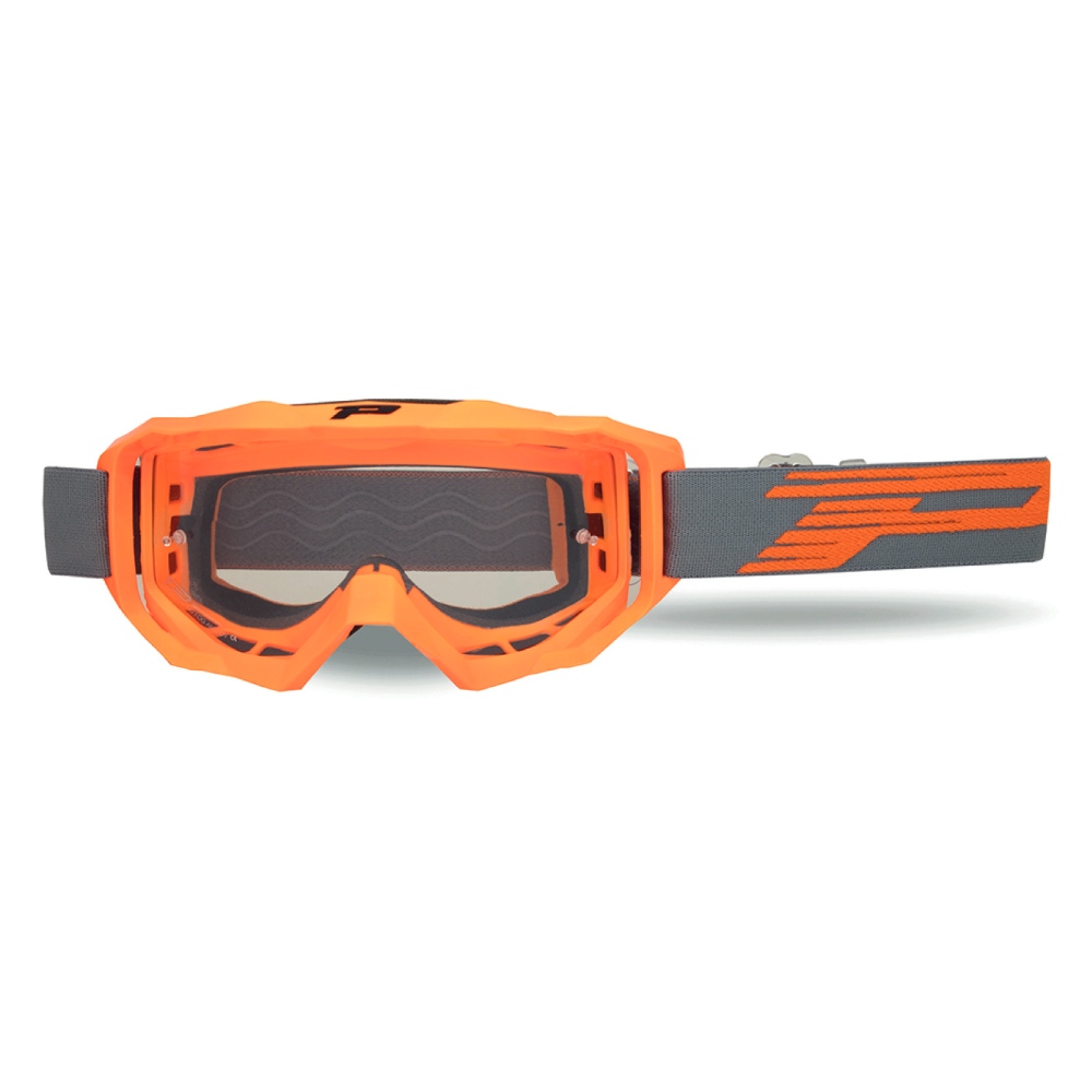 Goggles Pro Grip Venom - Orange clear lens 3200-166-TR