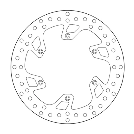 Brake disc Brembo Serie Oro Husaberg 250 TE (11-14) front 68B407B8