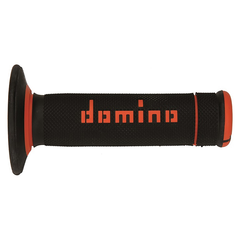 Pair of Grips off-road Domino A190 X-Treme - black orange Pair of Grips off-road Domino A190 X-Treme - black orange