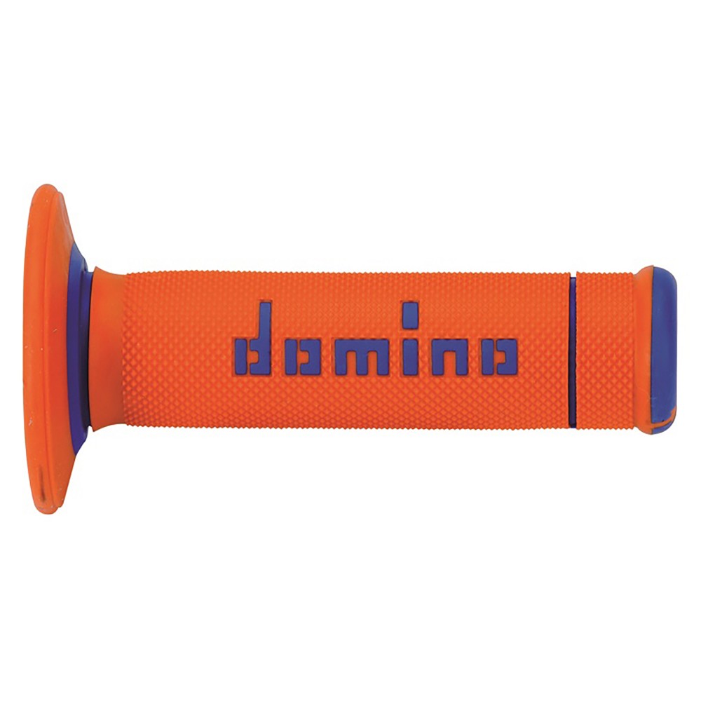 Pair of Grips off-road Domino A190 X-Treme - orange blue Pair of Grips off-road Domino A190 X-Treme - orange blue
