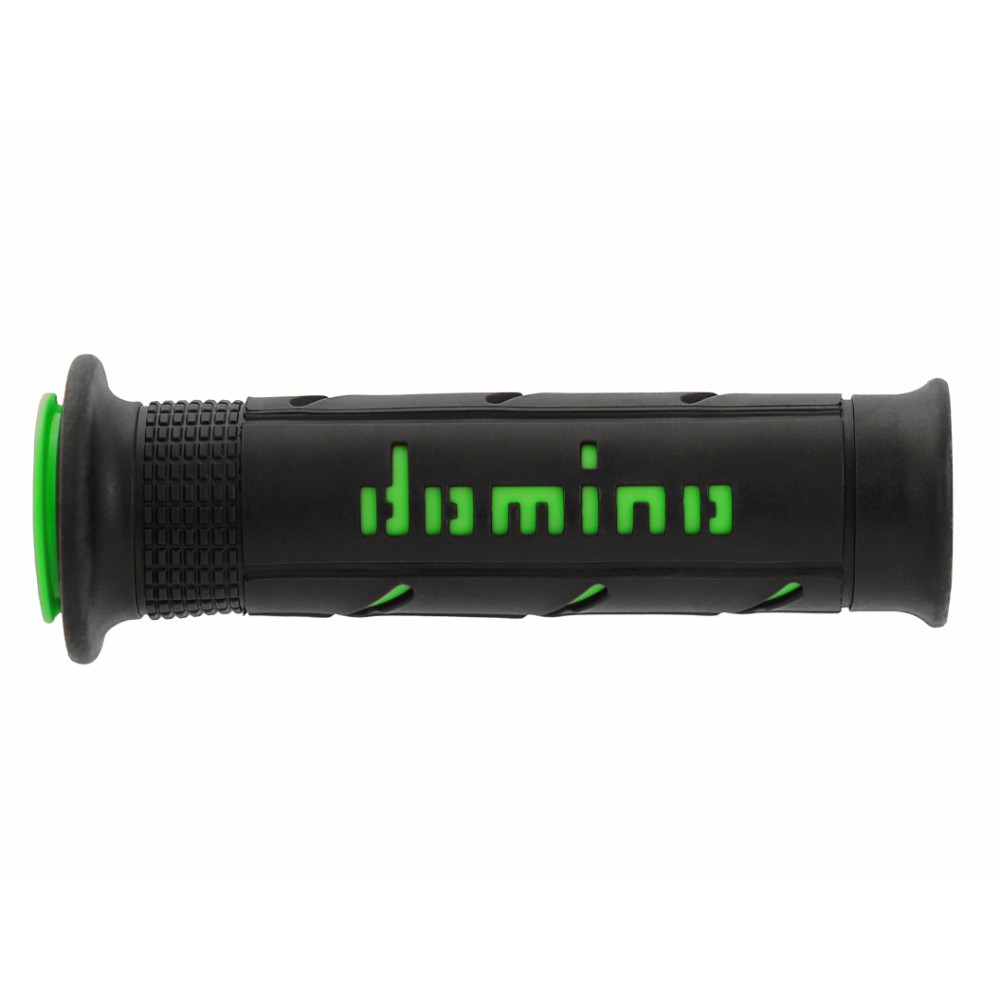 Pair of Grips road-racing Domino A250 - black green Pair of Grips road-racing Domino A250 - black green