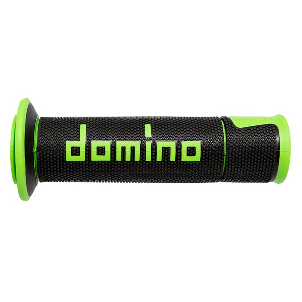 Pair of Grips road-racing Domino A450 - black green Pair of Grips road-racing Domino A450 - black green