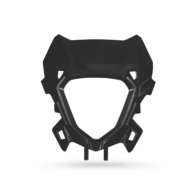 Headlight mask front Beta RR 125 2T (25-26) black BE02010-001