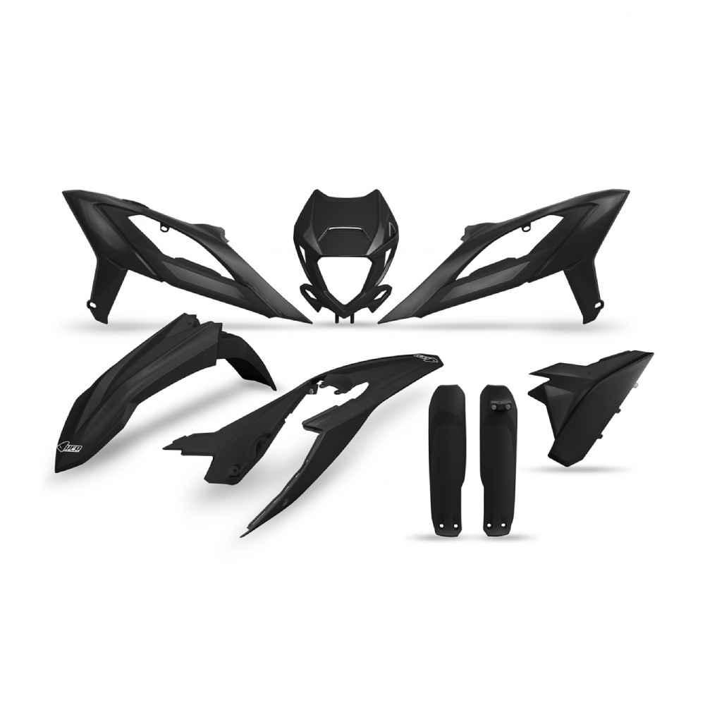 Plastics kit Beta RR 250 (23-24) - colour black BEKIT801F-001