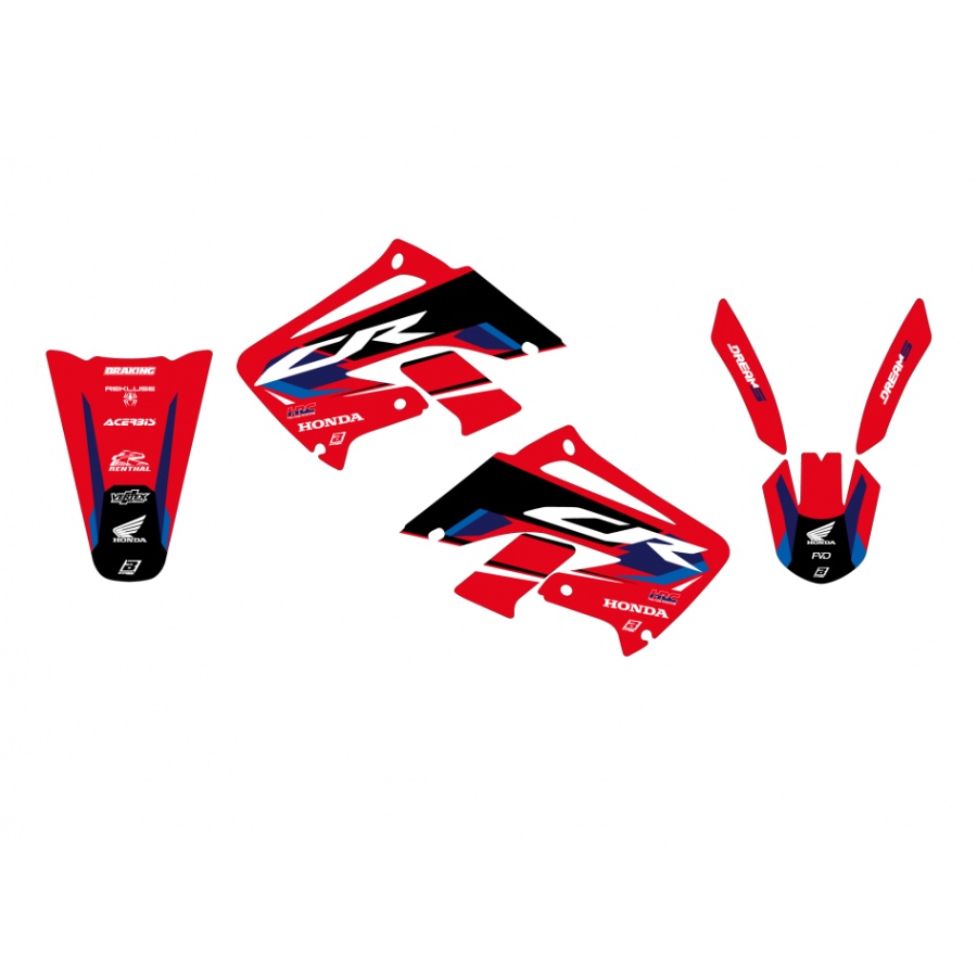 Graphics kit Honda CR 250 (02-07) Dream 5 BL-2136AB