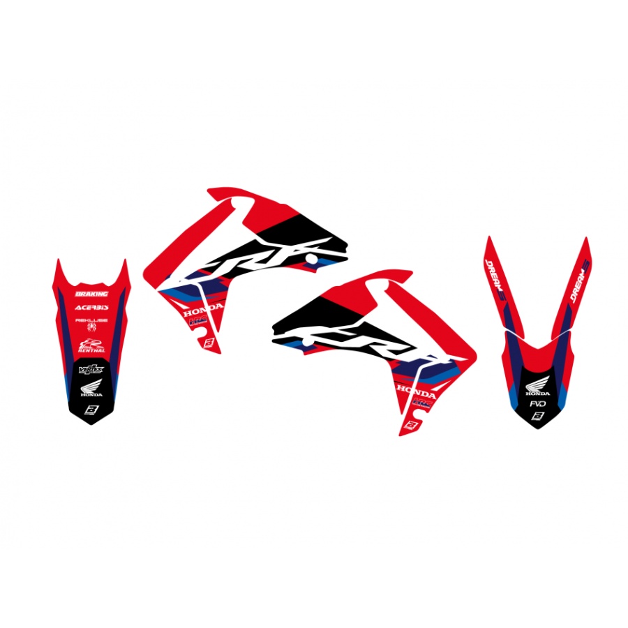 Graphics kit Honda CRF 450 R (13-16) Dream 5 BL-2145AB
