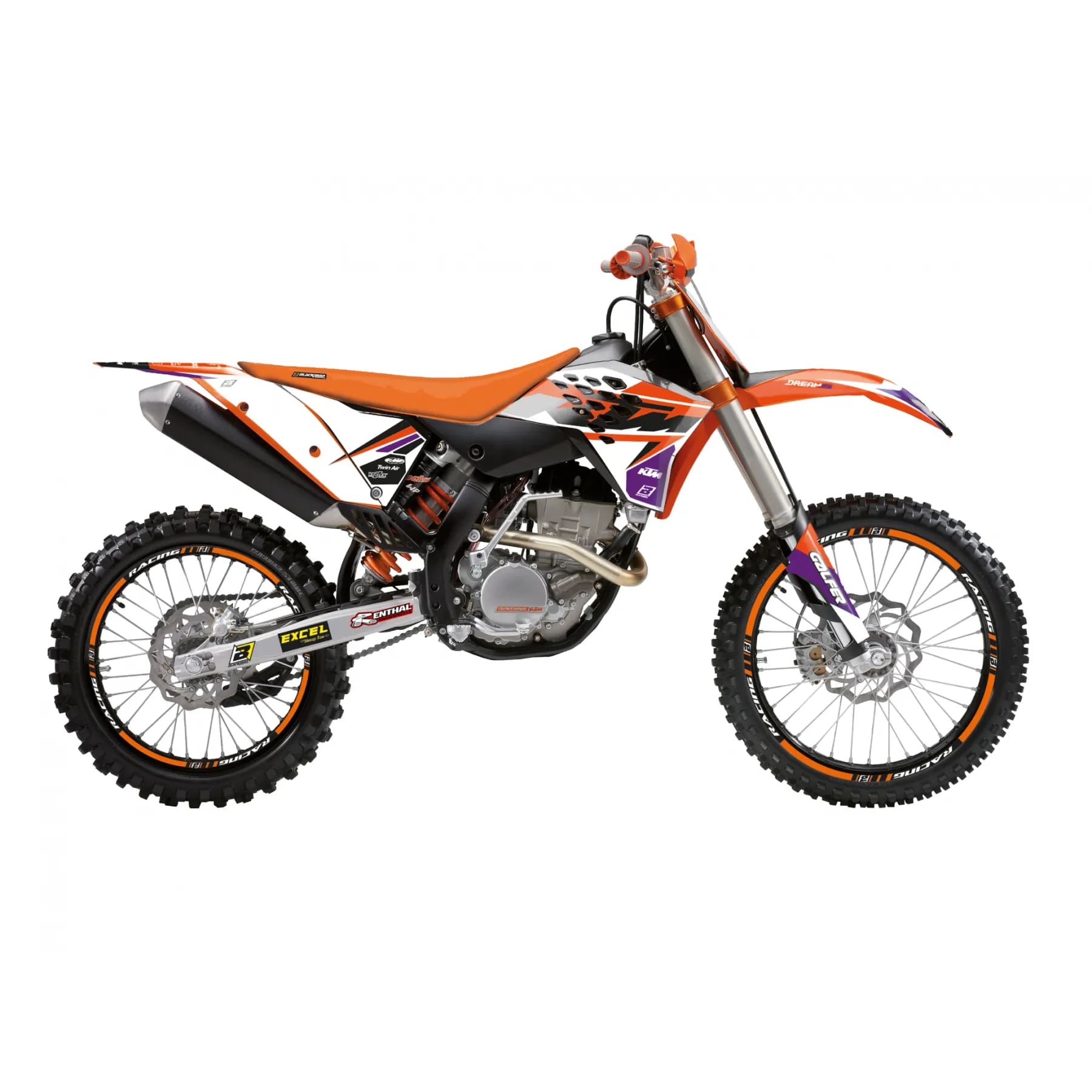 Graphics kit KTM 125 SX (07-10) Dream 5 BL-2527AB