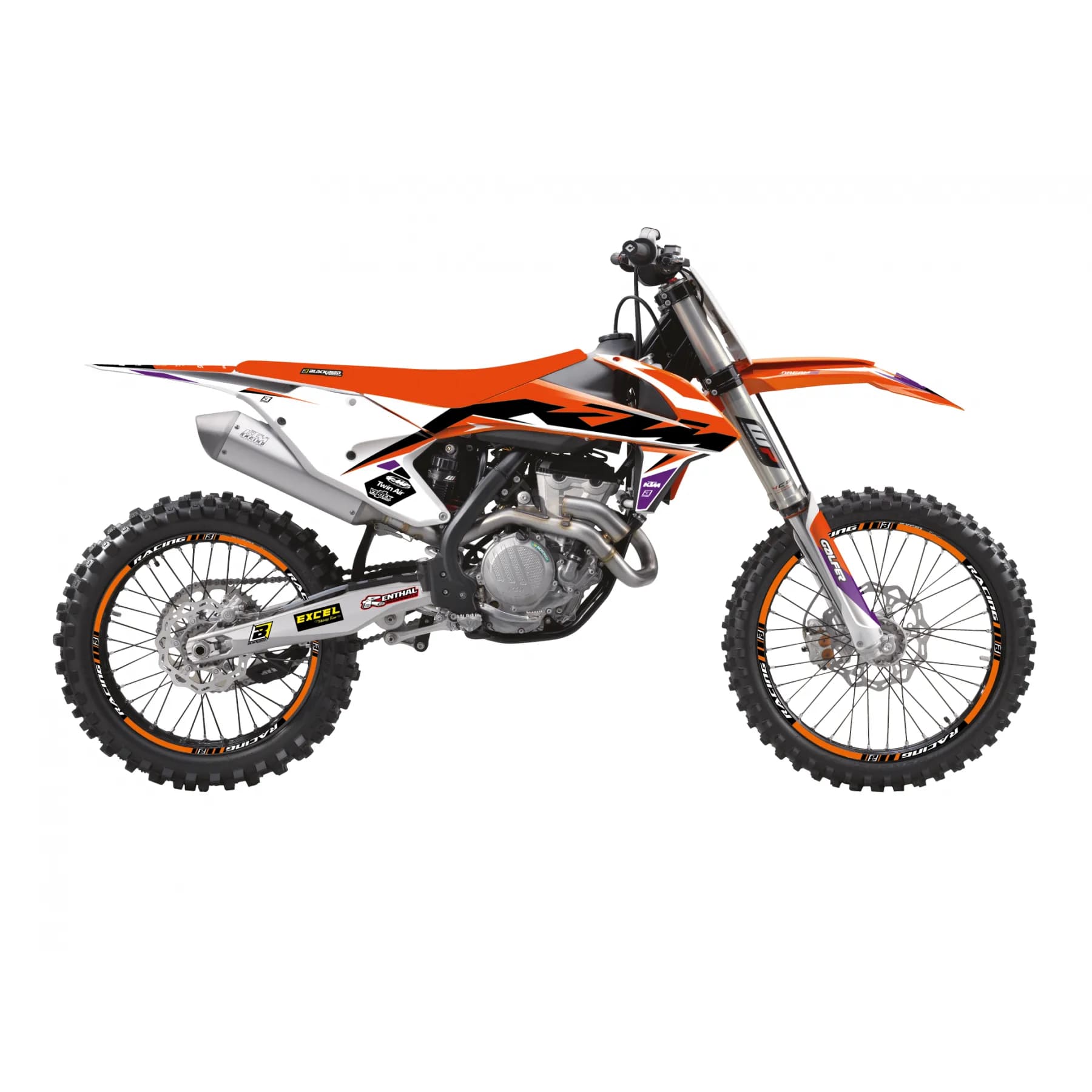 Graphics kit KTM 250 EXC (17-19) Dream 5 BL-2541AB
