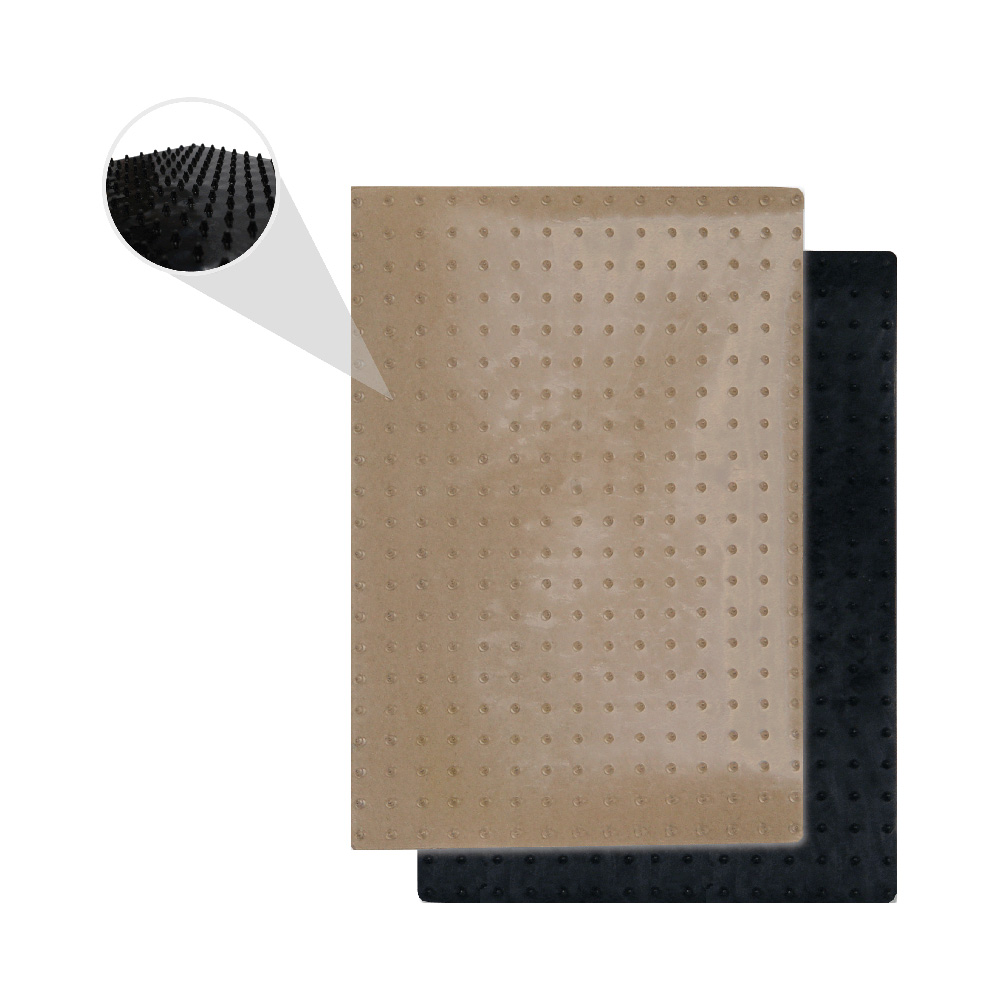 Transparent anti-slip adhesive sheets with bumps Transparent anti-slip adhesive sheets with bumps