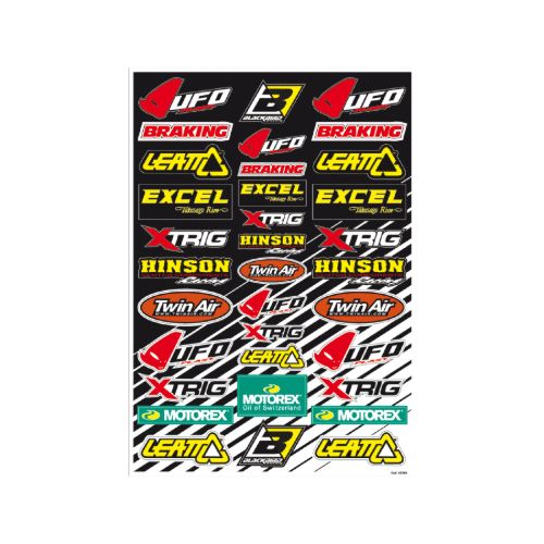 Kit sticker Logo sponsor - B BL-5076B