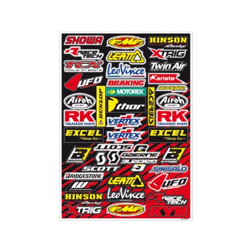 Kit sticker Logo sponsor - C BL-5076C