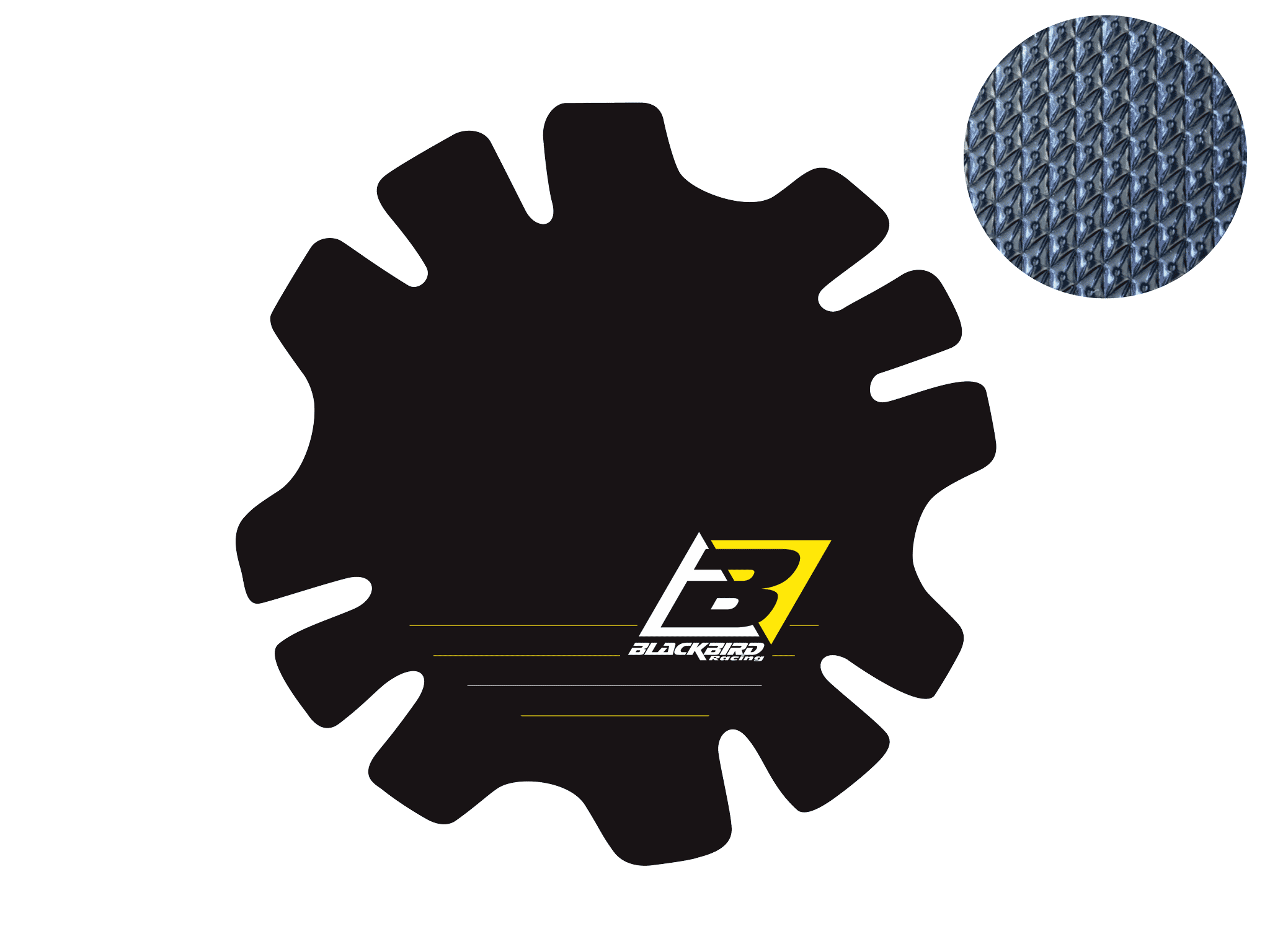 Clutch cover protection sticker Sherco 250 SEF-R (15-25) BL-5E00/02