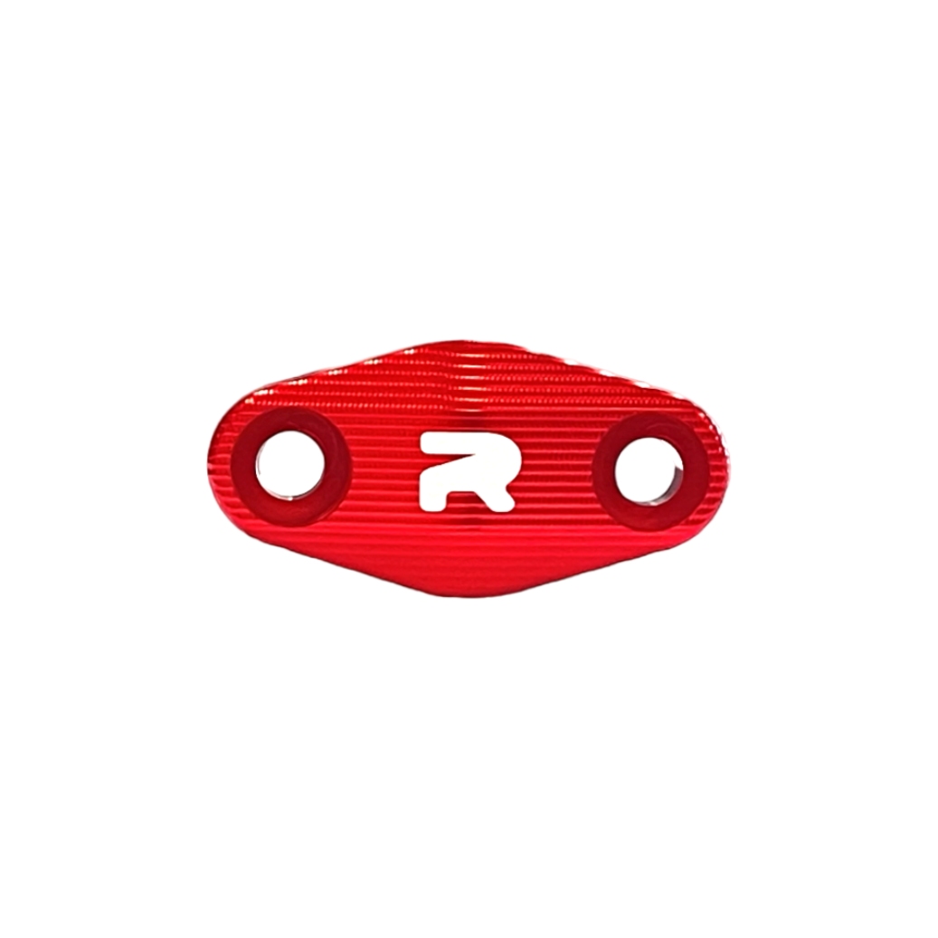 Brake hose bracket KTM 200 EXC (16) red DS88.4007R