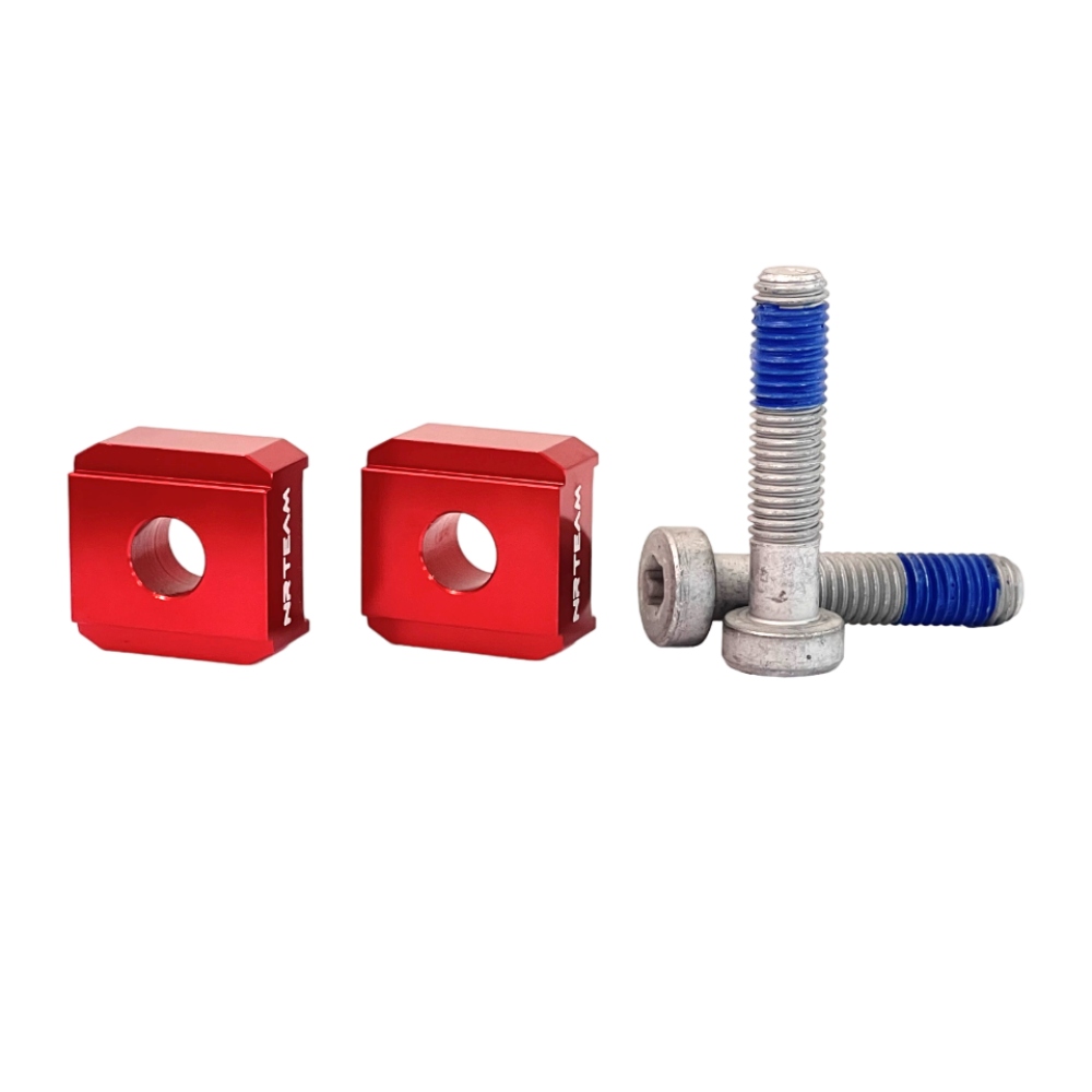 Handlebar riser kit Husaberg 250 FE (13-14) - 10 mm NRTeam red DS88.6014R