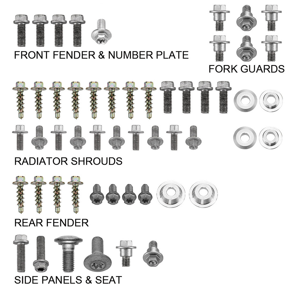 Plastics Screw Kit KTM 250 SX (16-21) DS89.5504