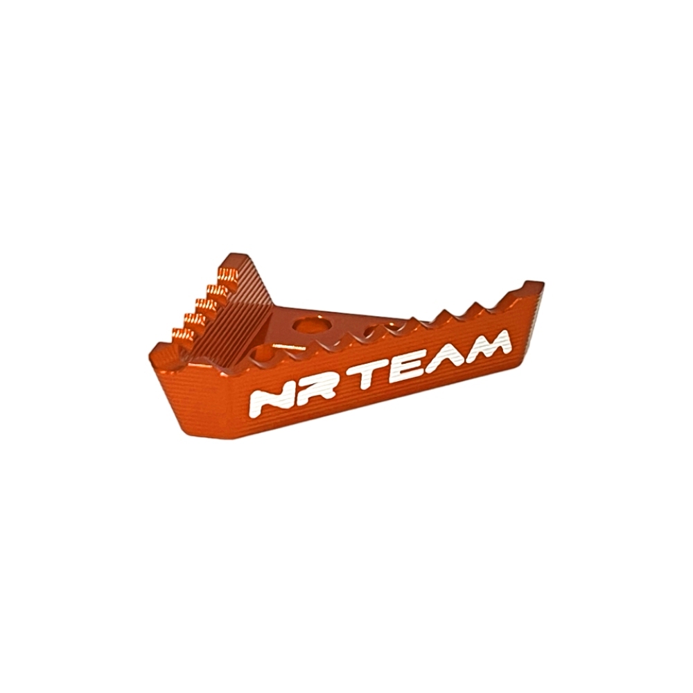 Oversized CNC Brake Pedal Tip KTM 250 SX (17-26) NRTeam orange DS93.1002A