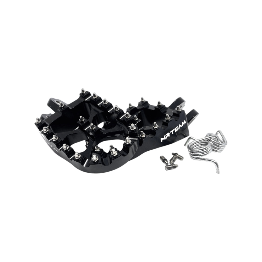 Footpegs Ergal Suzuki RMZ 450 (12-25) black DS98.0796N