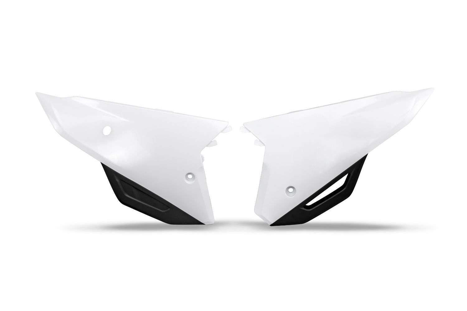 Side number plates Honda CRF 450 R (21-24) white HO05606-041