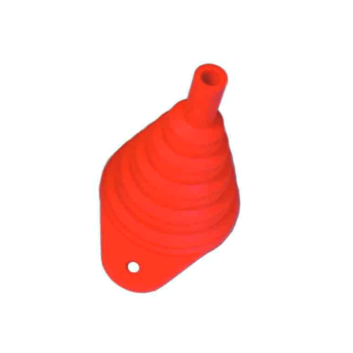 Foldable silicone funnel red ISP.R