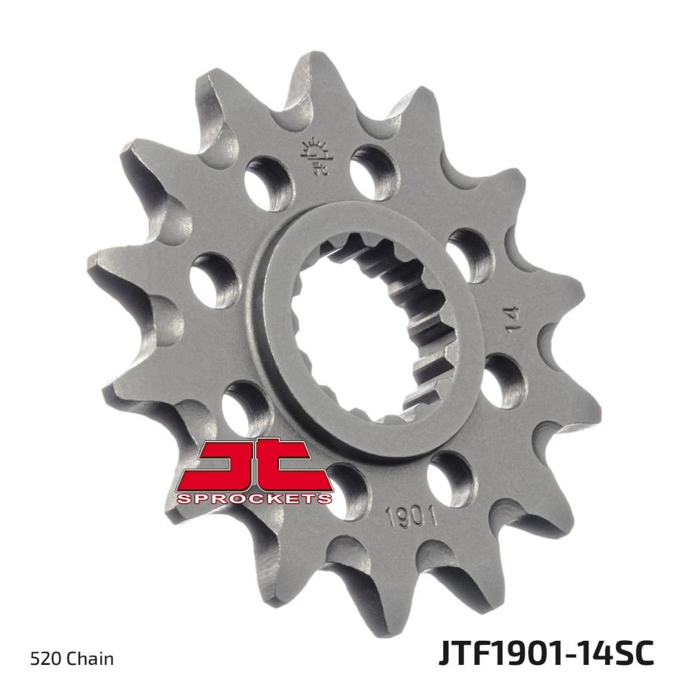 Front sprocket JT Beta RR 250 (13-25) 14 teeth anti-mud JTF1901.14SC