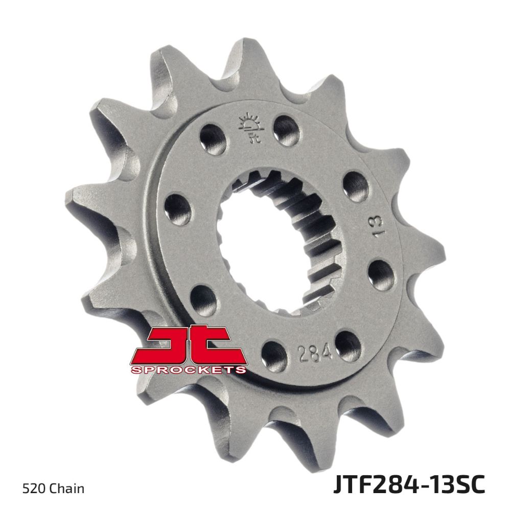 Front sprocket JT Honda CRF 450 X (05-16) 13 teeth anti-mud JTF284.13SC