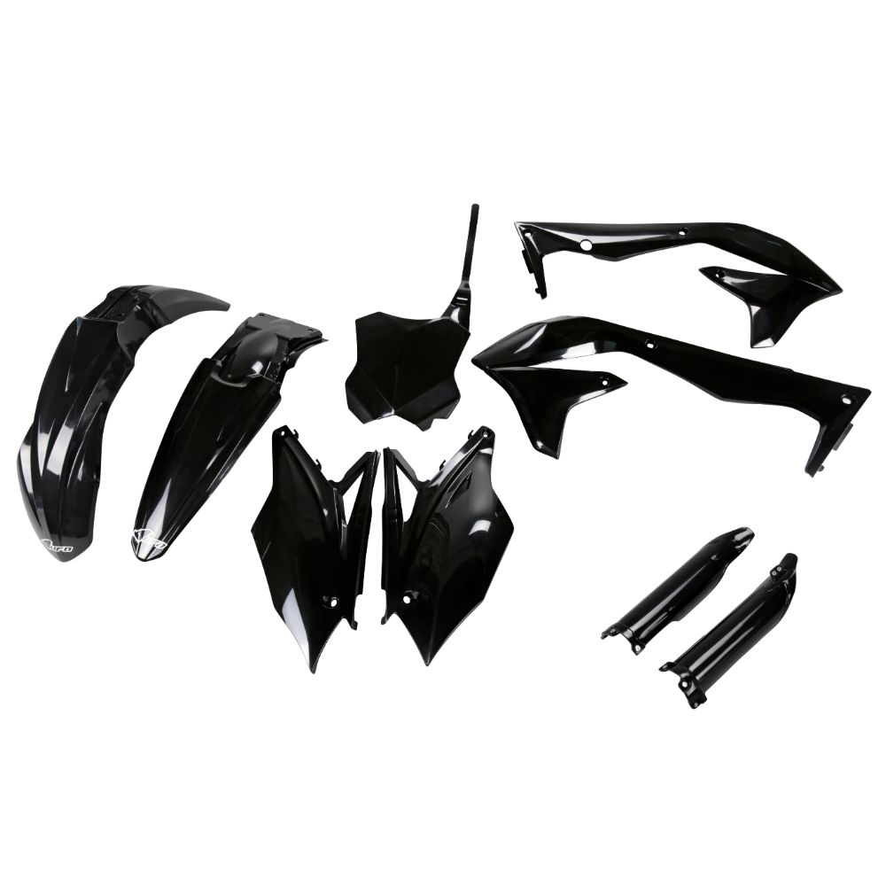 Plastics kit Kawasaki KX 450 F (16-17) - colour black KAKIT223F-001