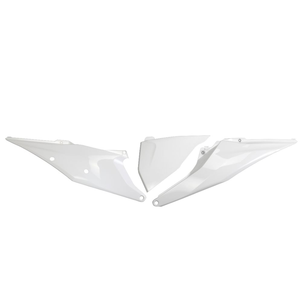 Side number plates KTM 150 SX (19) white* KT04093-047