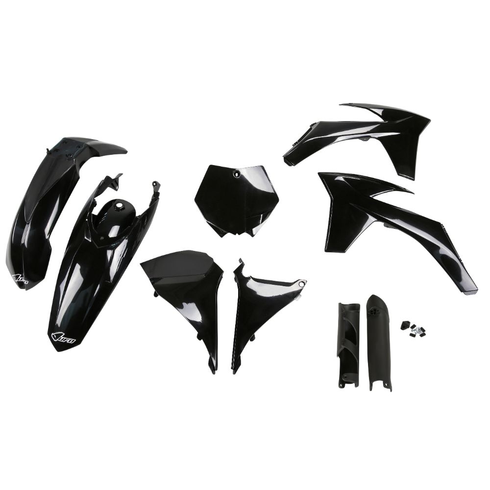 Plastics kit KTM 125 SX (11) - colour black KTKIT509F-001