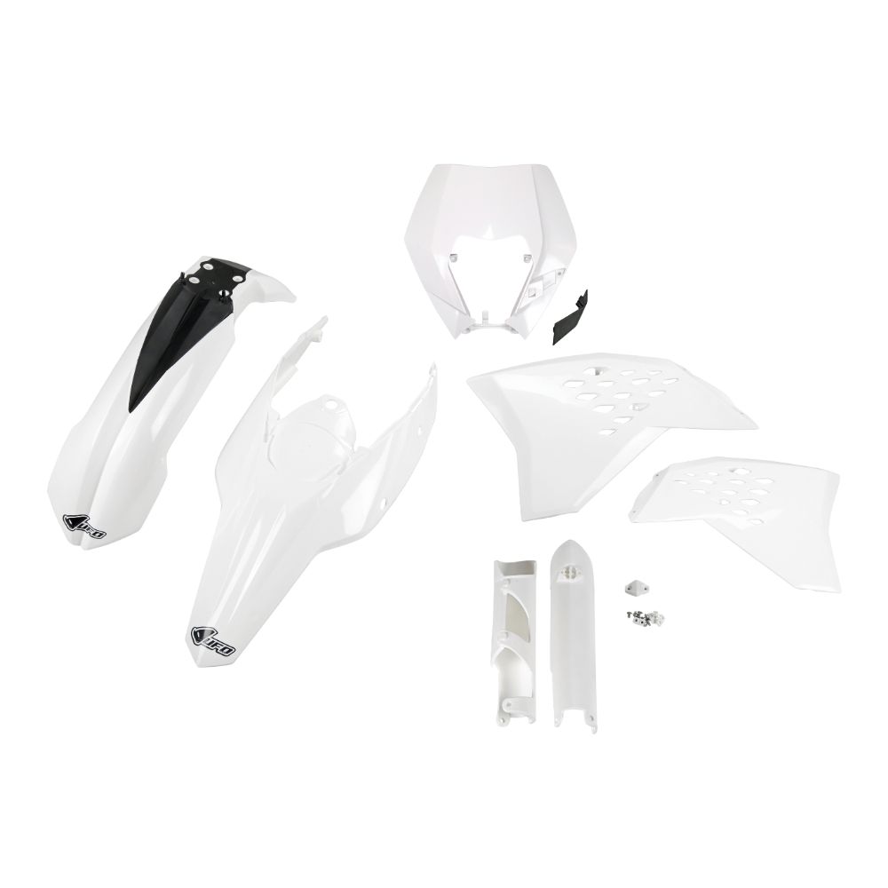Plastics kit KTM 250 EXC (09-11) - colour white KTKIT520F-047