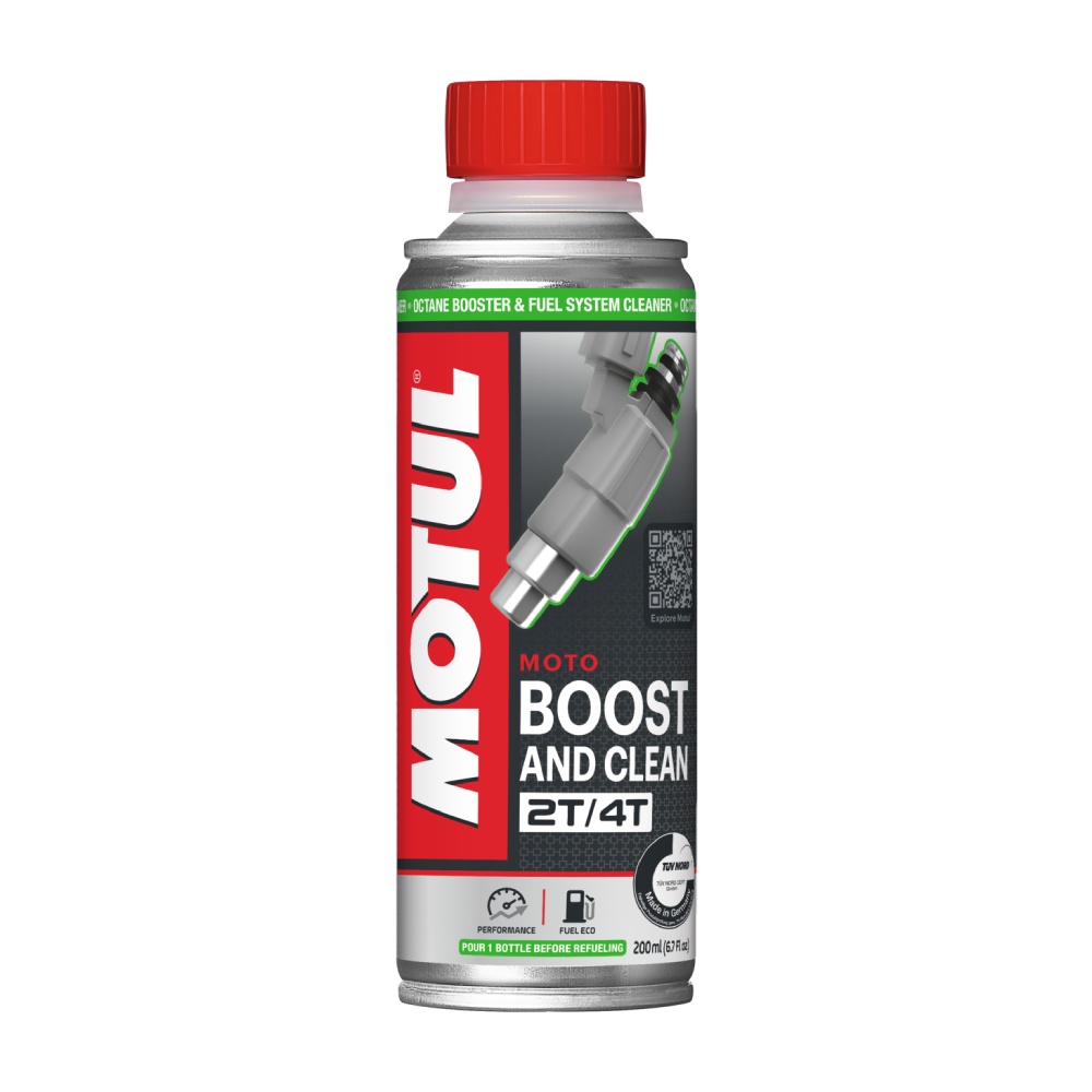 Fuel additive Motul Boost and Clean - 200 ml