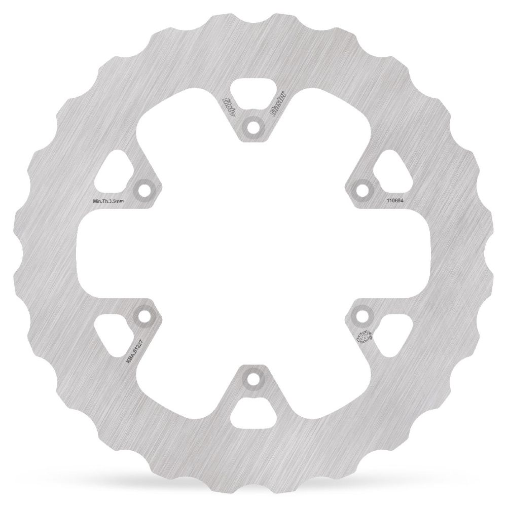 Brake disc Moto Master Nitro Beta RR 200 (19-25) rear solid MM-110694