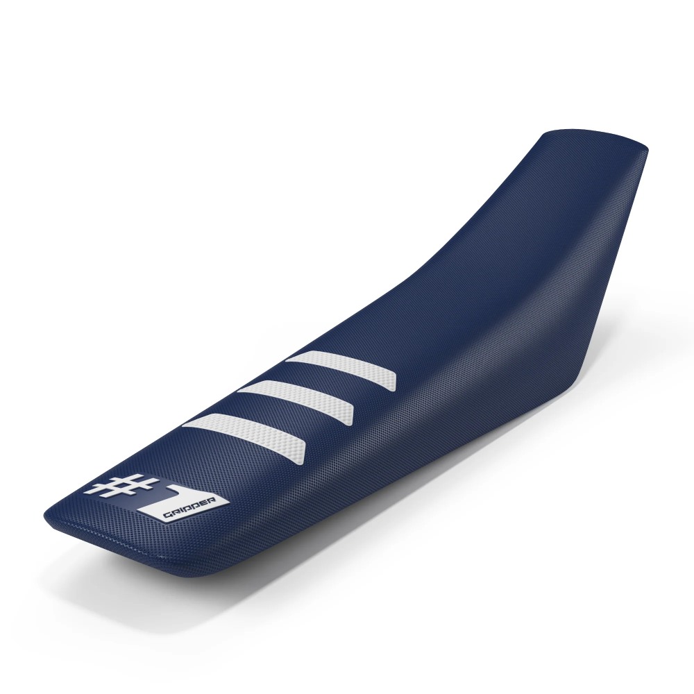 Universal seat cover Onegripper - Light Rib blue scuro and white