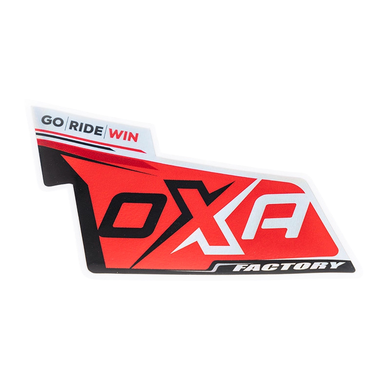 Silencer sticker logo OXA Black Edition OX-40913