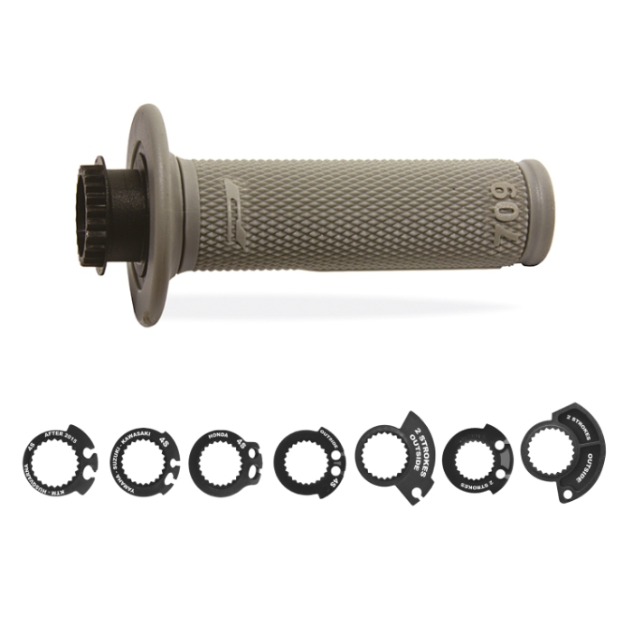 Pair of Grips Lock-On Pro Grip 709 - grey PG-709-108