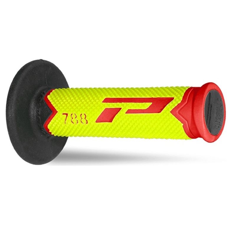 Pair of Grips off-road Pro Grip 788 - red neon yellow black PG-788-228