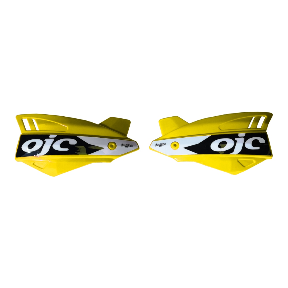 Pair of handguards OJC SHARK universal yellow Pair of handguards OJC SHARK universal yellow
