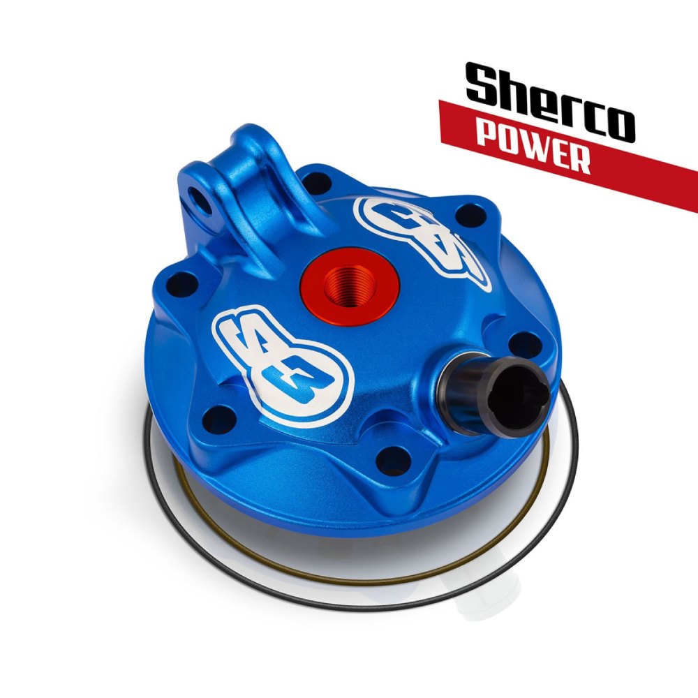 Cylinder head S3 Sherco 250 SE-R (17-27) - Power blue PWR-1208-250-U