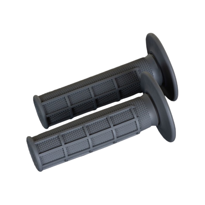 Pair of Grips off-road Renthal Original Diamond/Waffle Medium - grey scuro R-G087