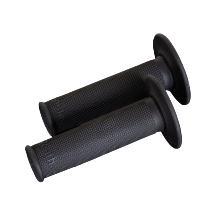Pair of Grips off-road Renthal Original Full Diamond Hard - black Pair of Grips off-road Renthal Original Full Diamond Hard - black