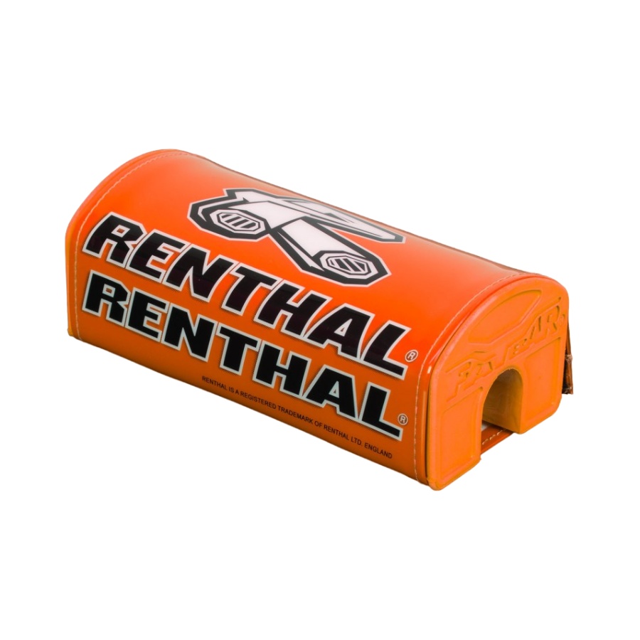 Handlebar pad Renthal orange - Handlebar without crossbar Handlebar pad Renthal orange - Handlebar without crossbar