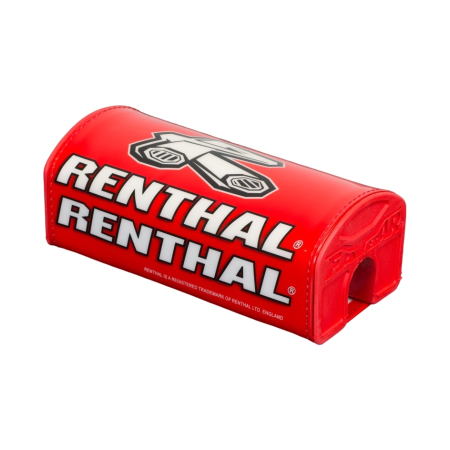 Handlebar pad Renthal red - Handlebar without crossbar Handlebar pad Renthal red - Handlebar without crossbar
