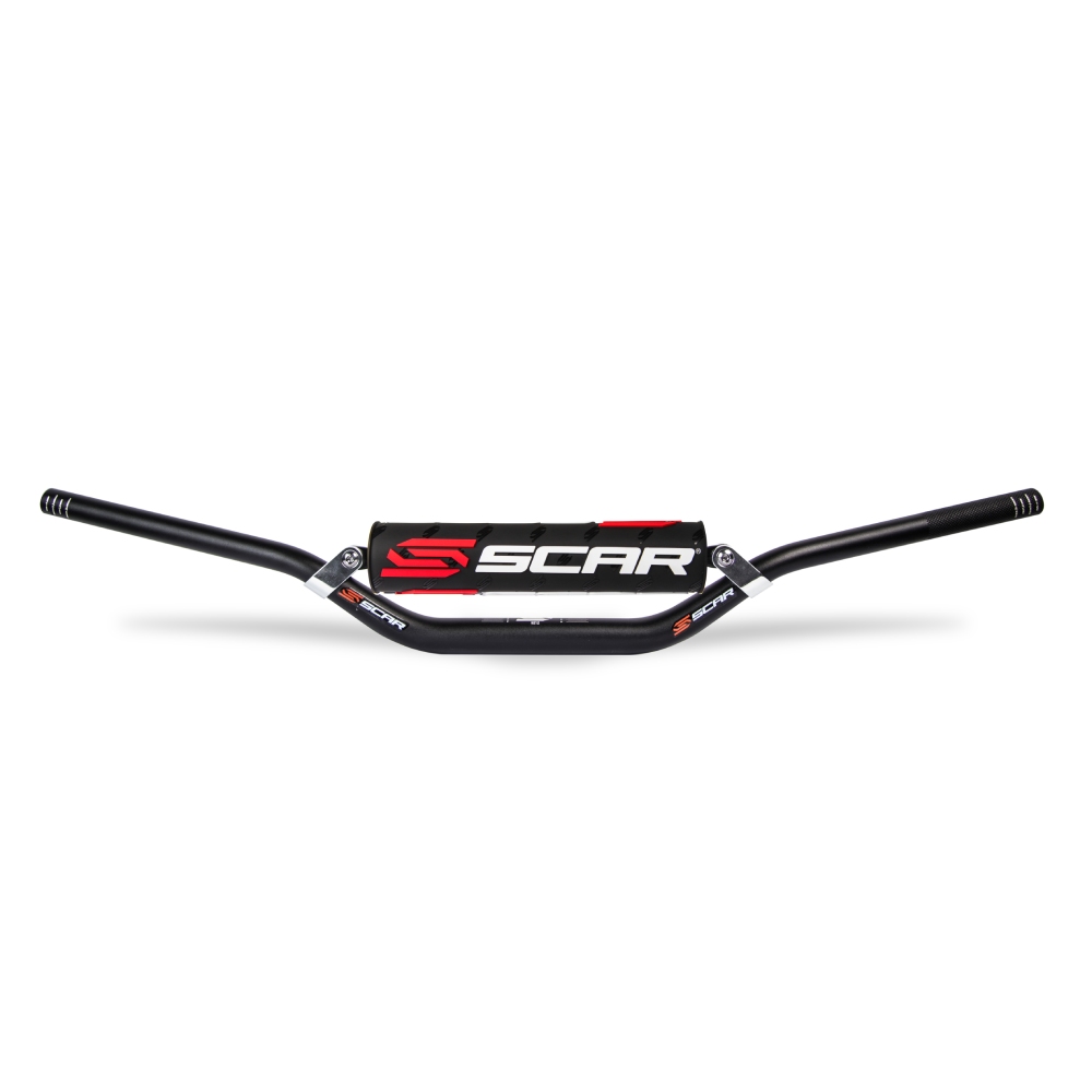 Handlebar Scar 28.6 mm Cross Bar X2 bend RC black-black Handlebar Scar 28.6 mm Cross Bar X2 bend RC black-black