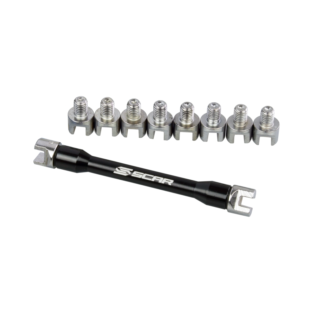 Spoke wrench with inserts Scar SSWK