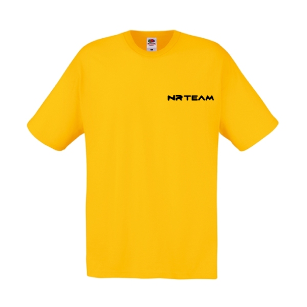 T-shirt NRTeam yellow - Size M TSHR.G-M
