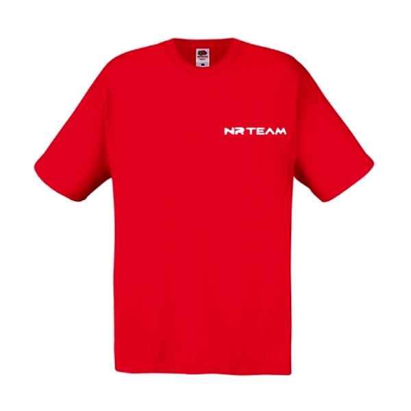 T-shirt NRTeam red - Size M TSHR.R-M