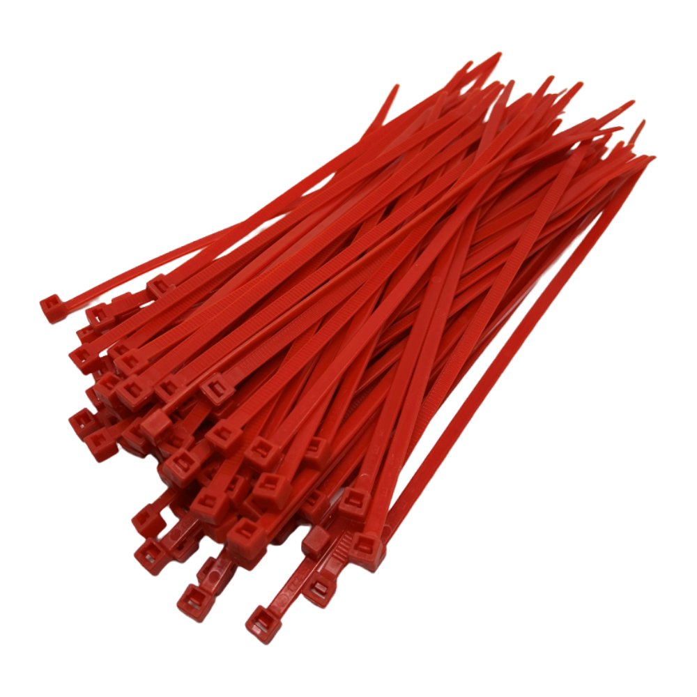 Nylon cable ties Artein 4,5 x 200 mm red VCBN0RJ048200
