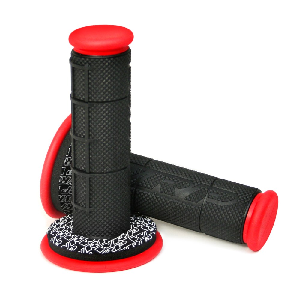Pair of Grips off-road WRP e donut - red black Pair of Grips off-road WRP e donut - red black