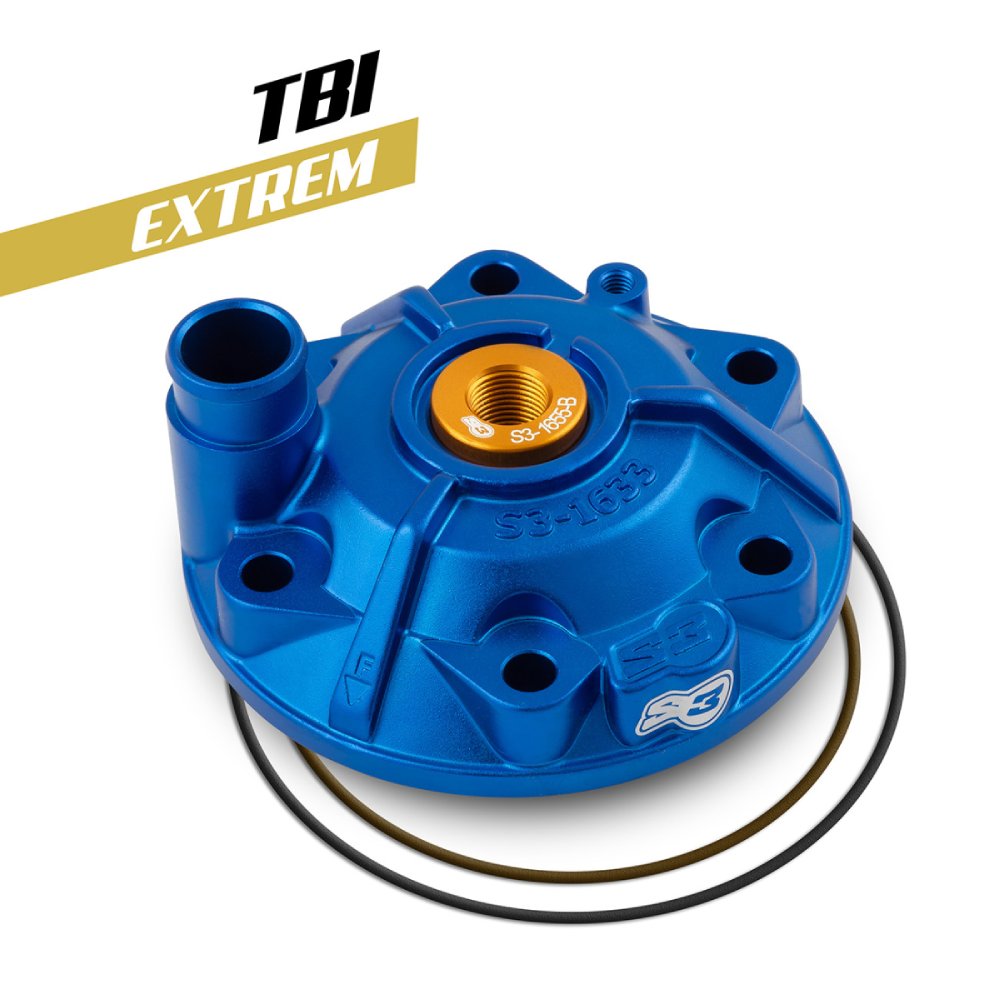Cylinder head S3 Husqvarna 250 TE (24-27) - Extreme blue XTR-3361-250-U