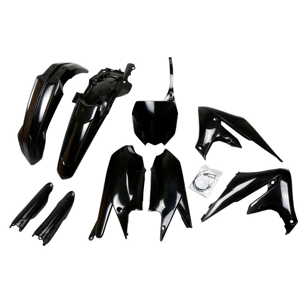 Plastics kit Yamaha YZ 250 F (19-23) - colour black YAKIT321F-001